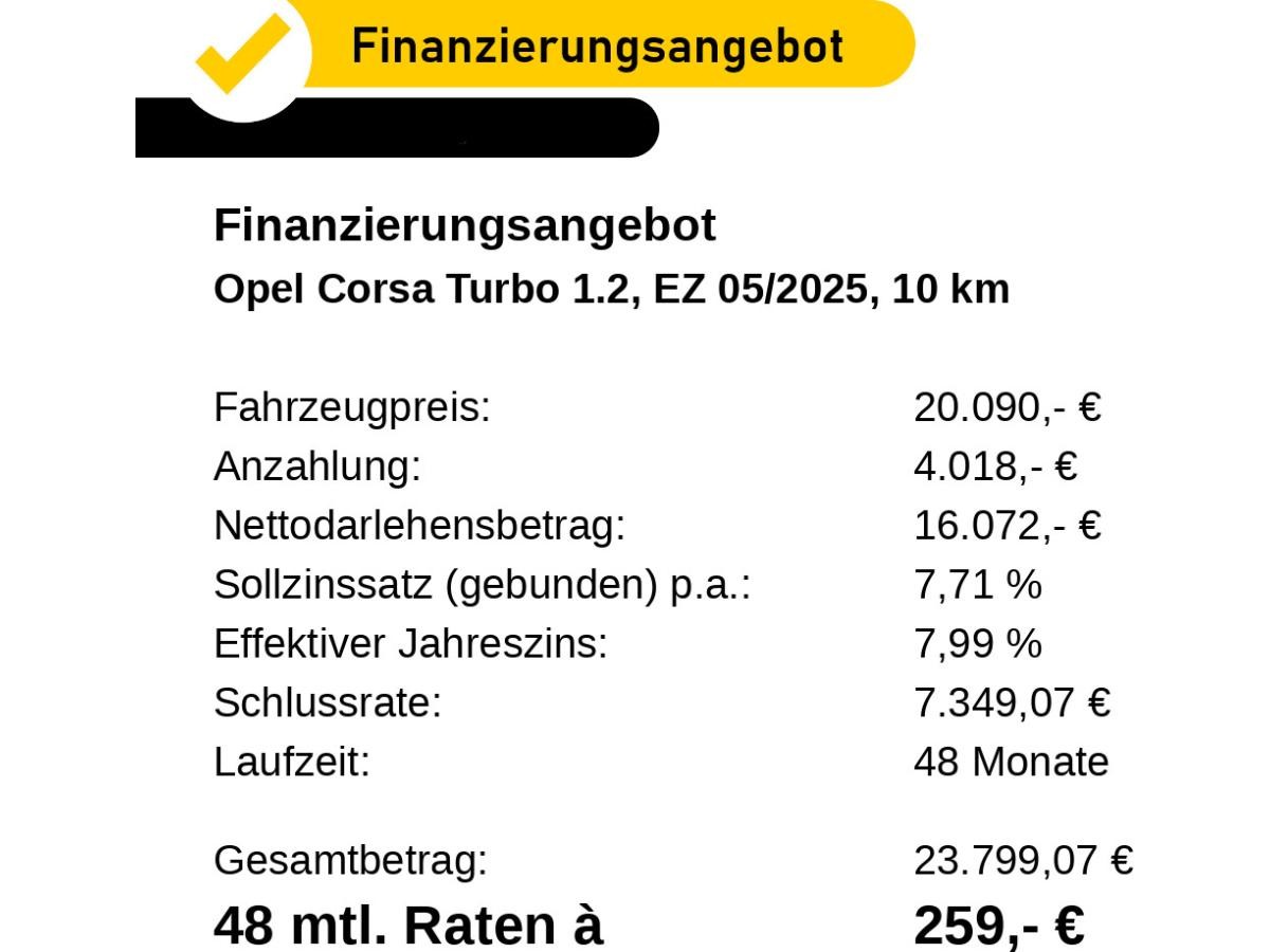 Opel Corsa GS 1.2 ALLWETTER / KOMFORT-PAKET