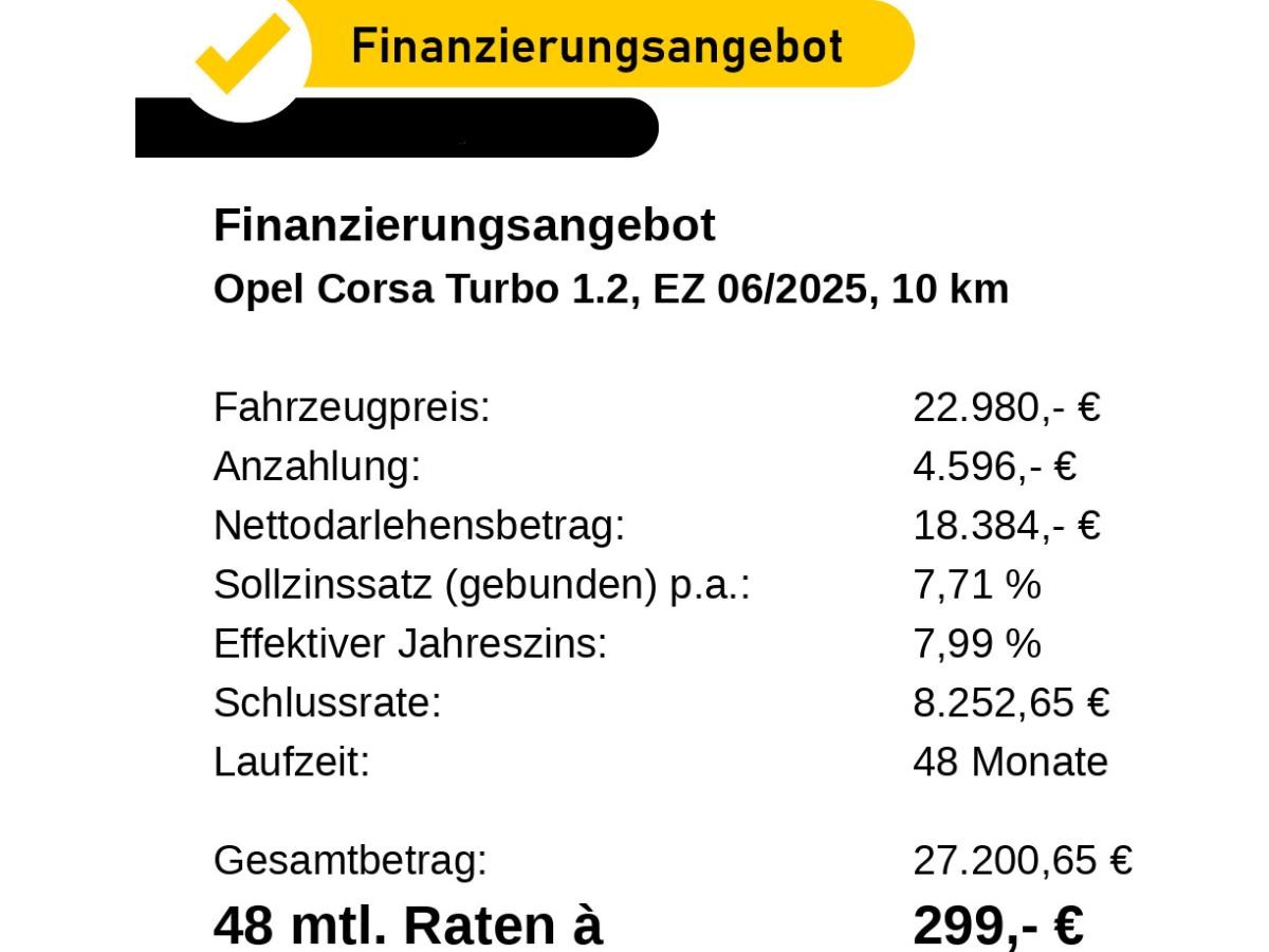 Opel Corsa GS 1.2 ALLWETTER // KOMFORT-PAKET