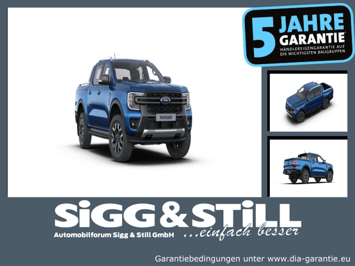 Ford Ranger WILDTRAK 2.3 DoKa PHEV*SOLANGE VORRAT REICHT*0%-FINANZ. MÖGLICH*NAVI*iACC*360*PDC