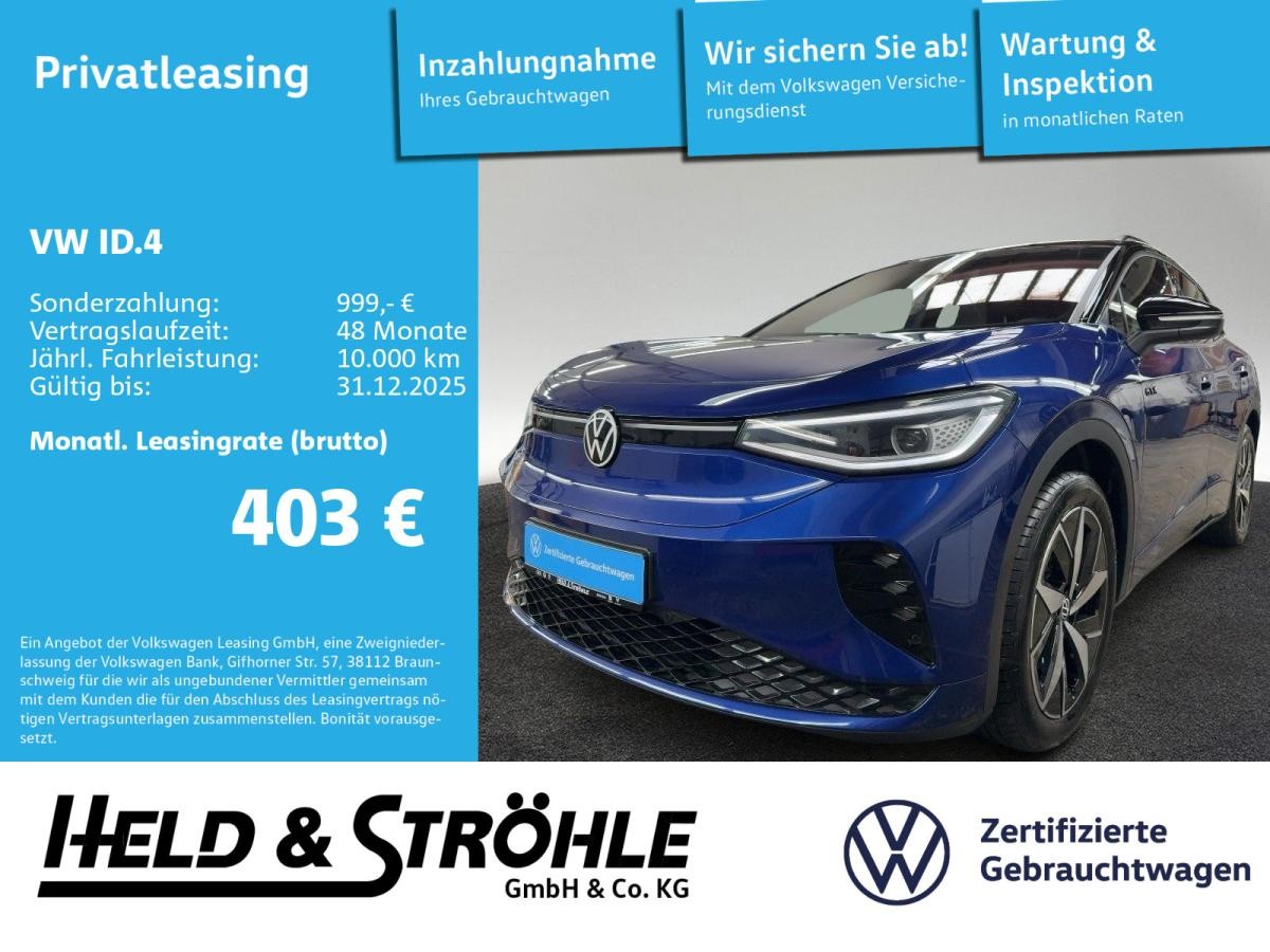 Volkswagen ID.4 GTX 4M AHK MATRIX NAVPRO WÄPU ACC PDC SHZ