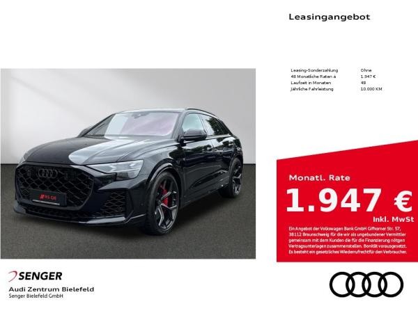 Audi RS Q8 SUV performance Massage Luftfederung Matrix
