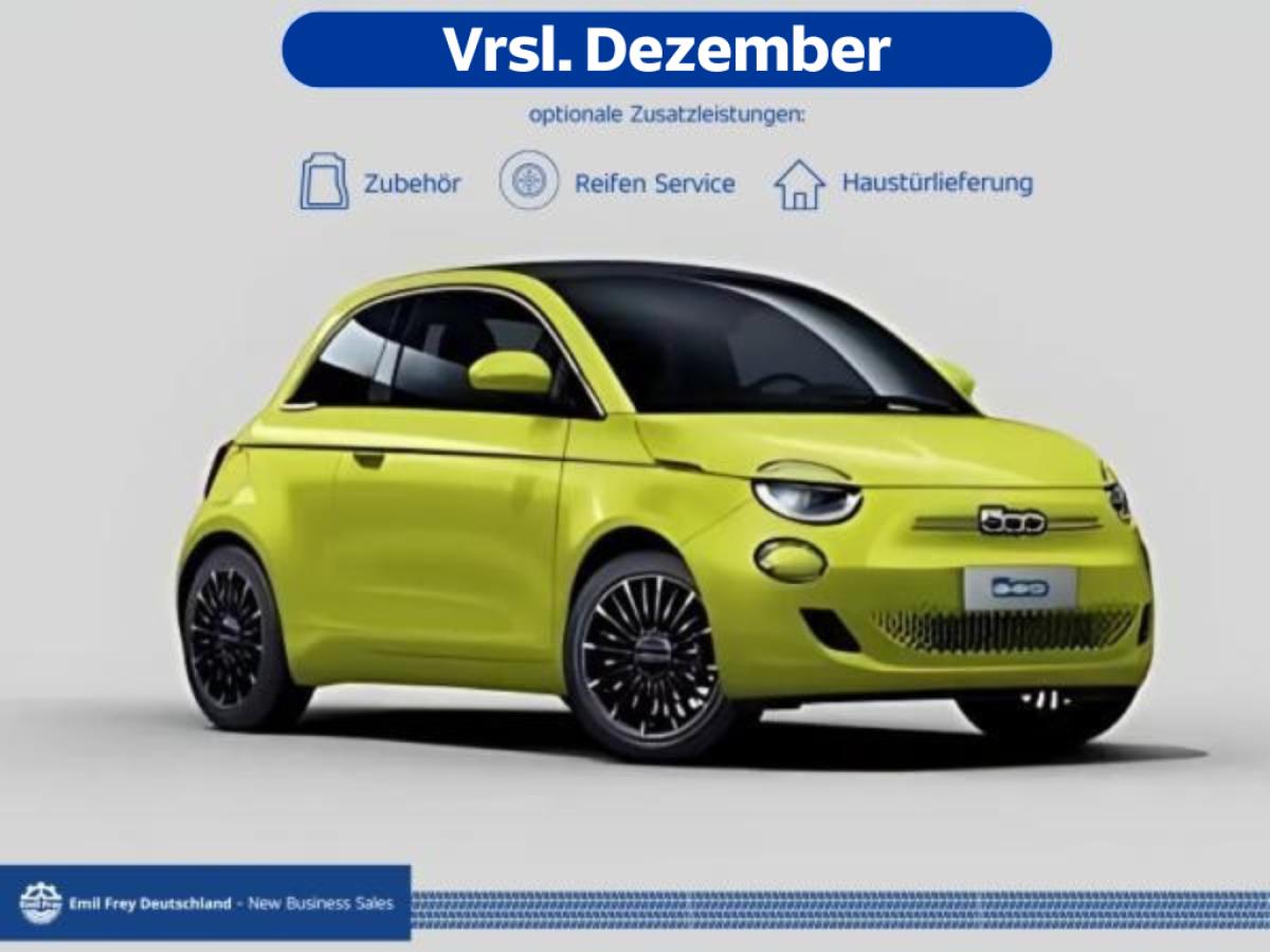 Fiat 500e ⚡ La Prima Limousine 🔋 42 kWh