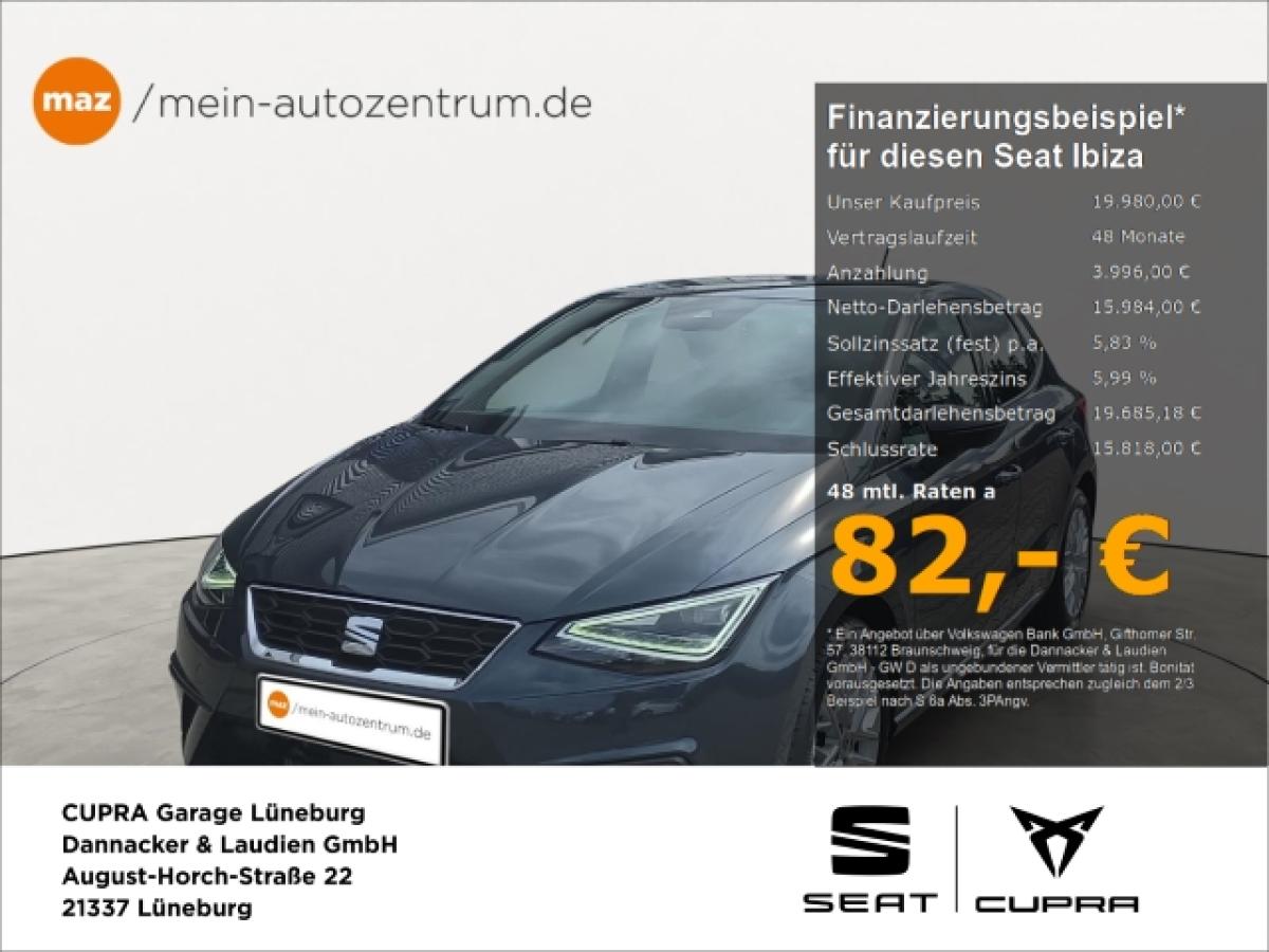 Seat Ibiza 1.0 TSI FR OPF Alu LED Navi ACC Kamera Full Link Sitzheizung