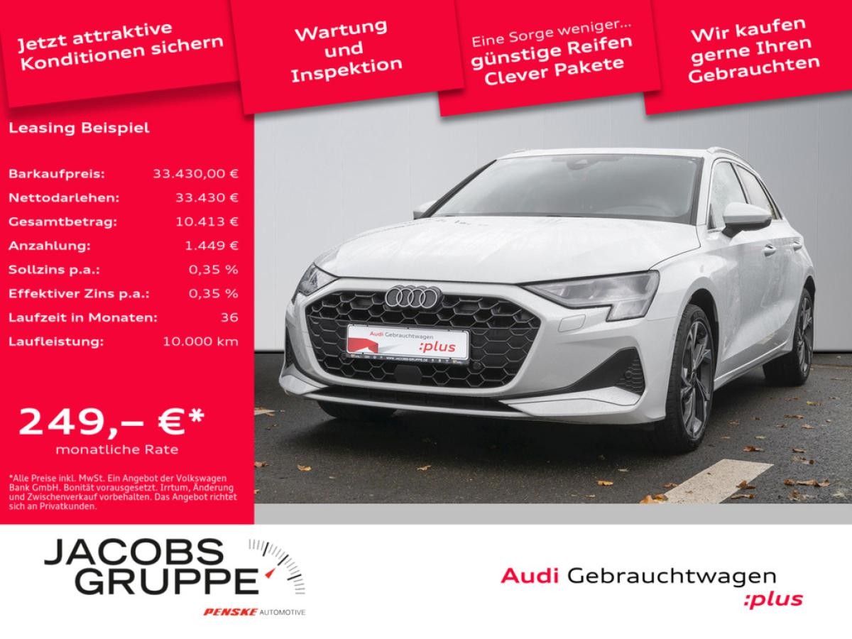 Audi A3 Sportback 30 TFSI S-tronic advanced
