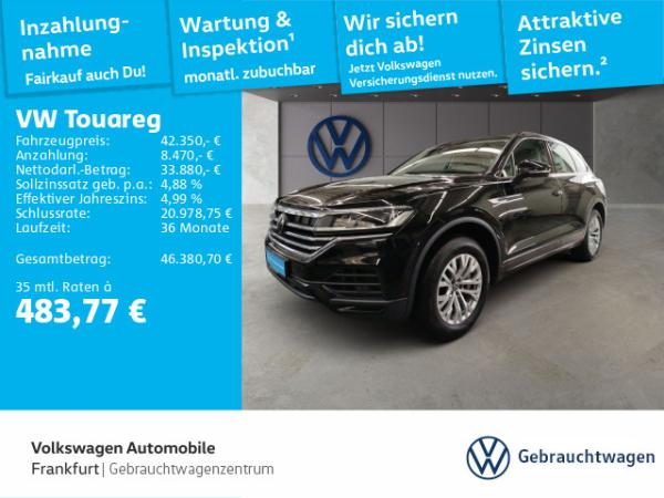 Abbildung Leasingangebot VW Touareg