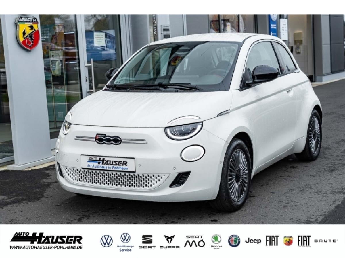 Fiat 500e 3+1 RED MY25 42 kWh SOFORT KOMFORT STYLE KAMERA TEMPOMAT LED PDC APPLE ANDROID