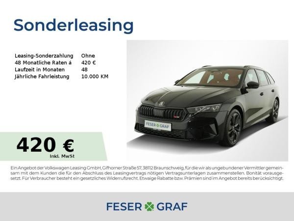 Skoda Octavia Combi RS 2,0 TSI DSG*LED*AHK*KAM*