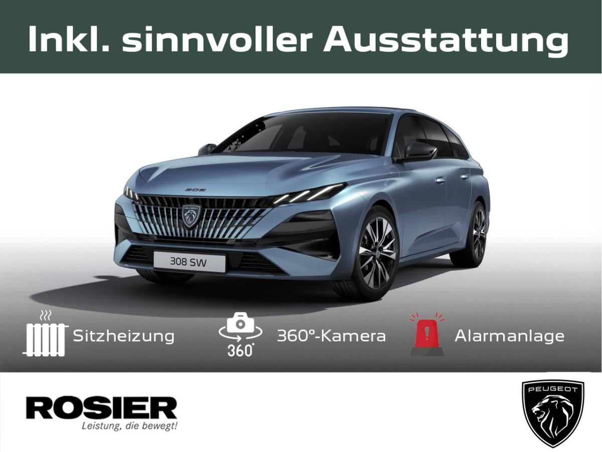 Peugeot 308 SW Allure HYBRID 145 e-DSC6 - inkl. Sitzheizung & 360°-Kamera & Alarmanlage