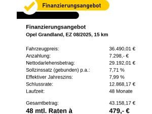 Opel Grandland GS Hybrid Tech Komfort AHK