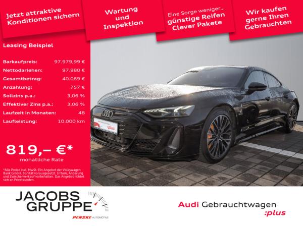 Audi e-tron GT S qu. Black/Pano/Laser/HuD/ACC/360°