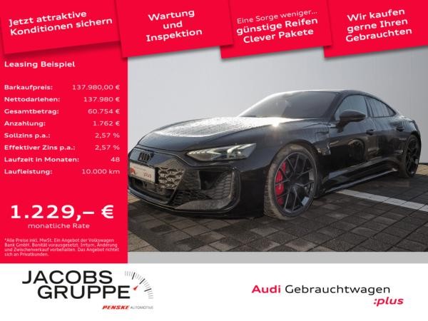 Audi RS e-tron GT perf. All Black/Carbon/S-Sitze/Laser/360°/HuD Audi RS e-tron GT perf. All Black/Carbon/S-Sitze/Laser/360°/HuD