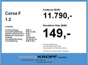 Opel Corsa F 1.2 SHZ+SpurH+ab2,99%