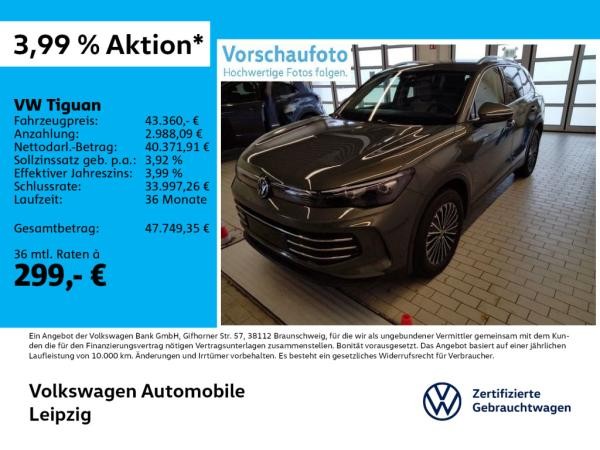 Volkswagen Tiguan 2.0 TDI Elegance 4M *AHK*DCC*Standhzg.