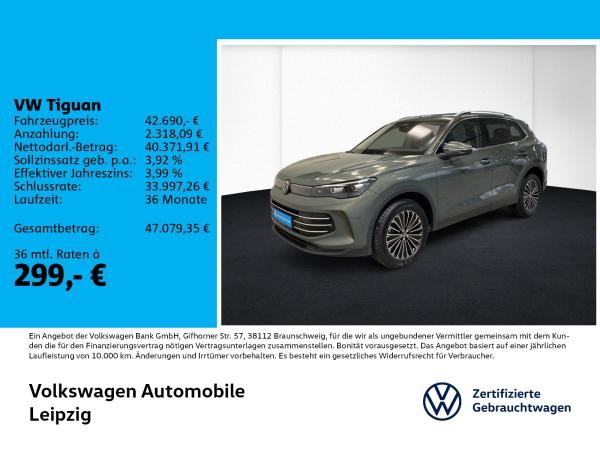 Volkswagen Tiguan 2.0 TDI Elegance 4M *AHK*DCC*Standhzg.