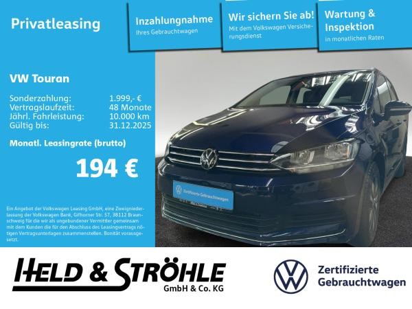 Volkswagen Touran GOAL 1.5 TSI NAV KAM 7S PDC SHZ DAB+ ACC