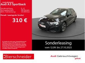 Audi A3 Sportback 40 TFSI e S-Line Black *ab 326,- € LEASINGAKTION*