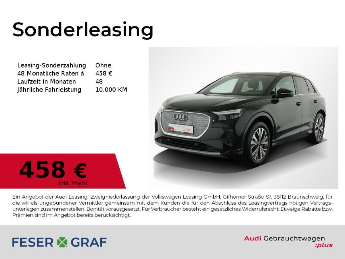 Audi Q4 e-tron Leder/ACC/AHK/R-Kamera/ Sound/19 Z