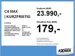 Citroën C4 MAX | KURZFRISTIG VERFÜGBAR | Gewerbe