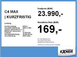 Citroën C4 MAX | KURZFRISTIG VERFÜGBAR | Gewerbe