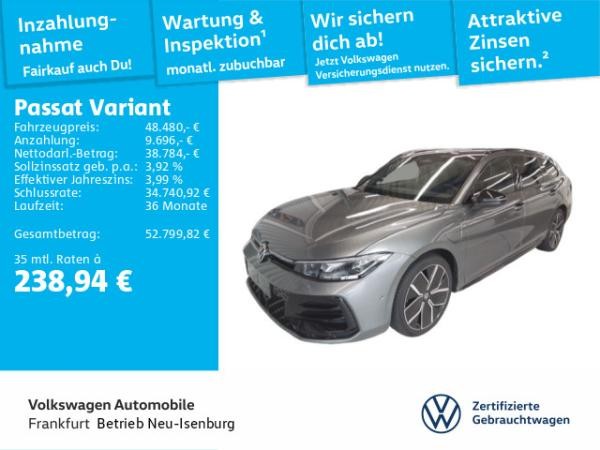 Volkswagen Passat Variant 1.5 TSI DSG eHybrid R-Line Signature Navi AHK IQ.LIGHT Harman Kardon Sprachassistent DAB+