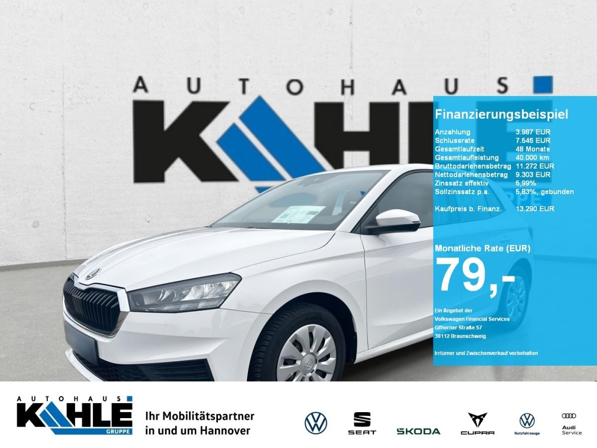 Skoda Fabia 1.0 Active TSI LED Klima LIM Lane Assist