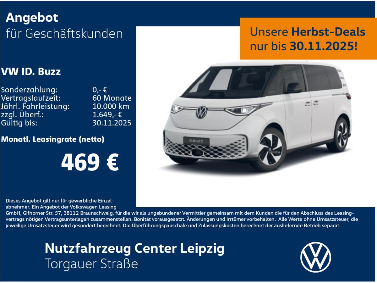 Volkswagen ID.Buzz Pro kurzer Radstand ACC*NAVI*RFK