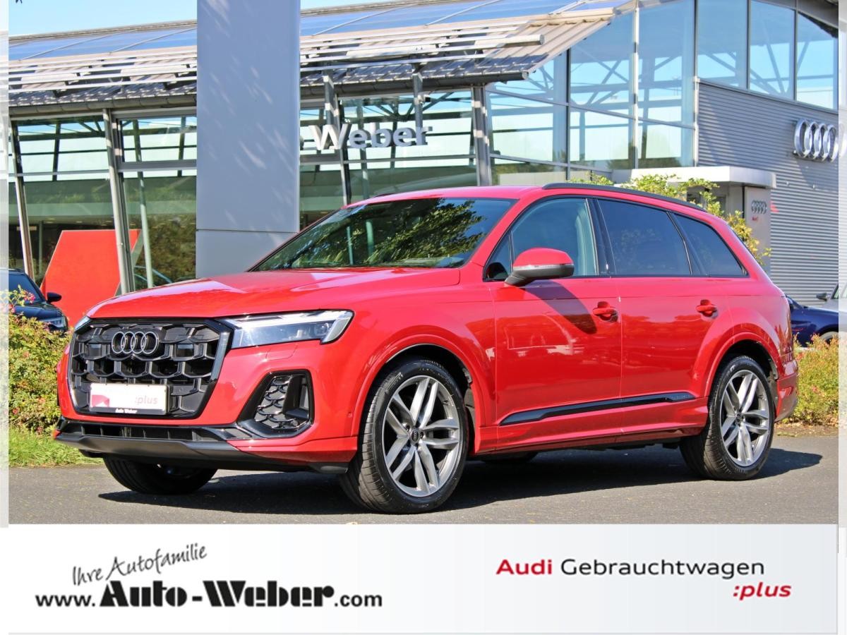 Audi Q7 45TDI qu S LINE BLACK HuD LUFTFED MATRIX 21"