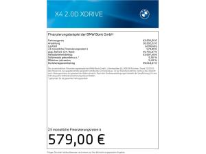 BMW X4 xDrive20d M Sport|UPE 84.880€|Sofort verfügbar
