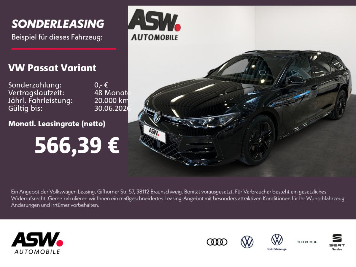 Volkswagen Passat Variant R-Line Black 2.0TDI AHK Head-up ‼️Sofort verfügbar‼️