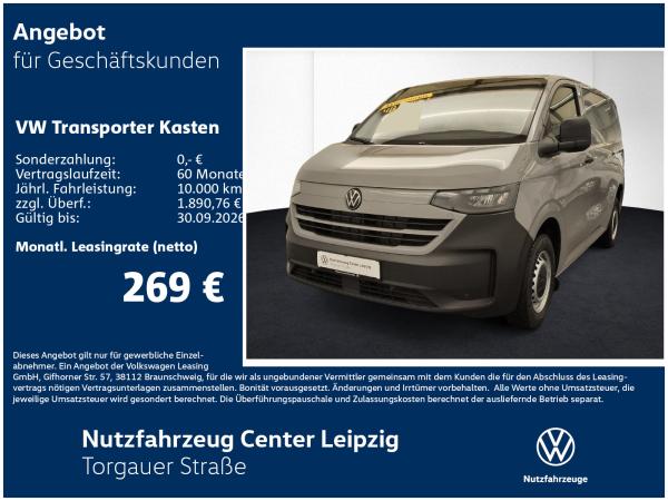 Volkswagen Transporter Kasten TDI Preisvorteil 9581€