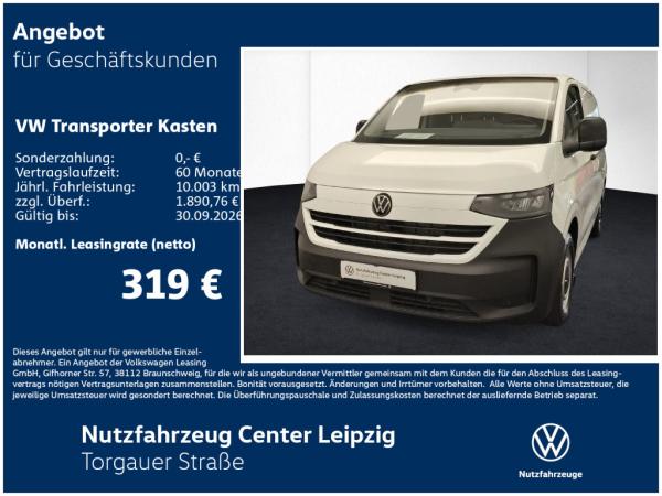 Volkswagen Transporter Kasten 4M Preisvorteil 9369€