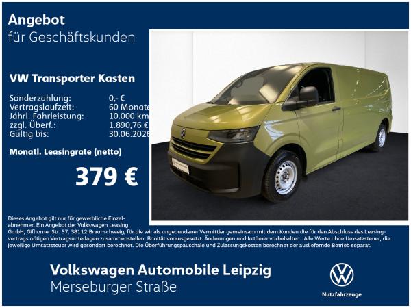 Volkswagen Transporter Kasten TDI Preisvorteil 13485€