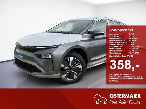 Skoda ENYAQ 60 Loft 1-Gang-Automatik.LED.AHK.WÄRMEPUMPE.KAMERA.CLIMA.NAV.SHZG