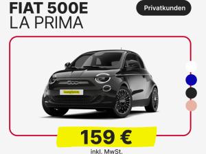 Fiat 500e Limousine La Prima🔋großer Akku🔋 🎨inkl. Metallic🎨