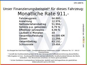 Audi RS3 Sportback S tronic Digi-Cockpit 360° Kamera