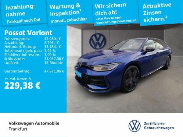 Volkswagen Passat Variant 1.5 eHybrid DSG R-Line IQ.Light Navi ACC Rückfahrkamera