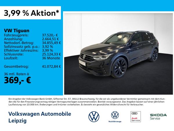 Volkswagen Tiguan 2.0 TSI R-Line 4M *Black Style*AHK*Pano*