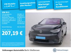 Volkswagen ID.5 GTX 4Motion*ASG*IQ.LIGHT*APP*360°*NAV*AHK*