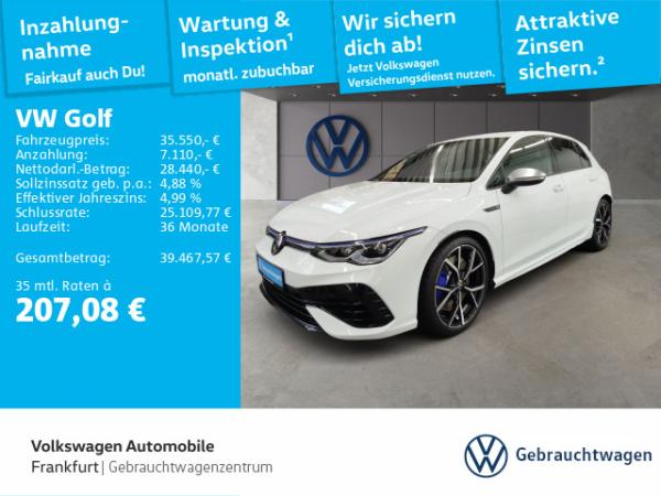 Volkswagen Golf VIII 2.0 TSI DSG 4Motion R Akrapovic Navi LEDPlus DAB+ FrontAssist