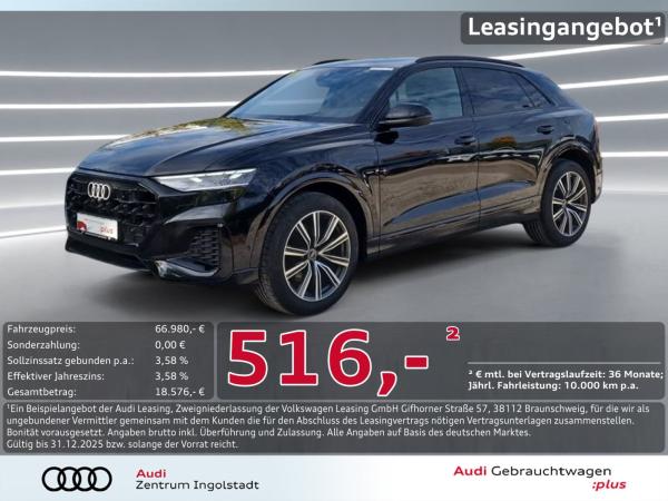 Audi Q8 45 TDI qu MATRIX Luft AHK HuD Optik-schw. 21