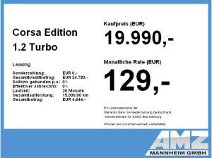 Opel Corsa Edition 1.2 Turbo