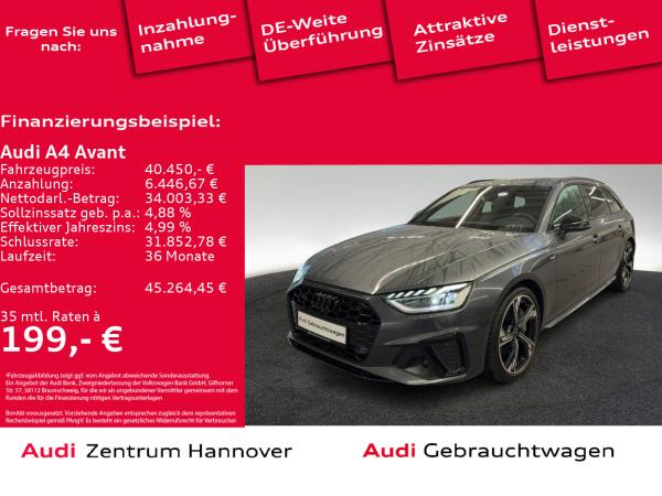 Audi A4 Avant S line 45 TFSI quattro Head-Up Pano Matrix Kamera