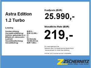 Opel Astra Edition 1.2 Turbo