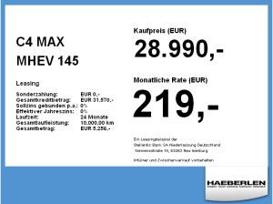 Citroën C4 MAX MHEV **BEHINDERTENRABATT**