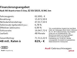 Audi A6 e-tron A6 Avant e-tron *S line*MATRIX*AHK*ACC*8-fach*