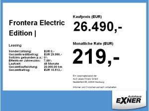 Opel Frontera Electric Edition | FREI KONFIGURIERBAR | Privat