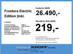 Opel Frontera Electric Edition |inkl. Tech-Paket|