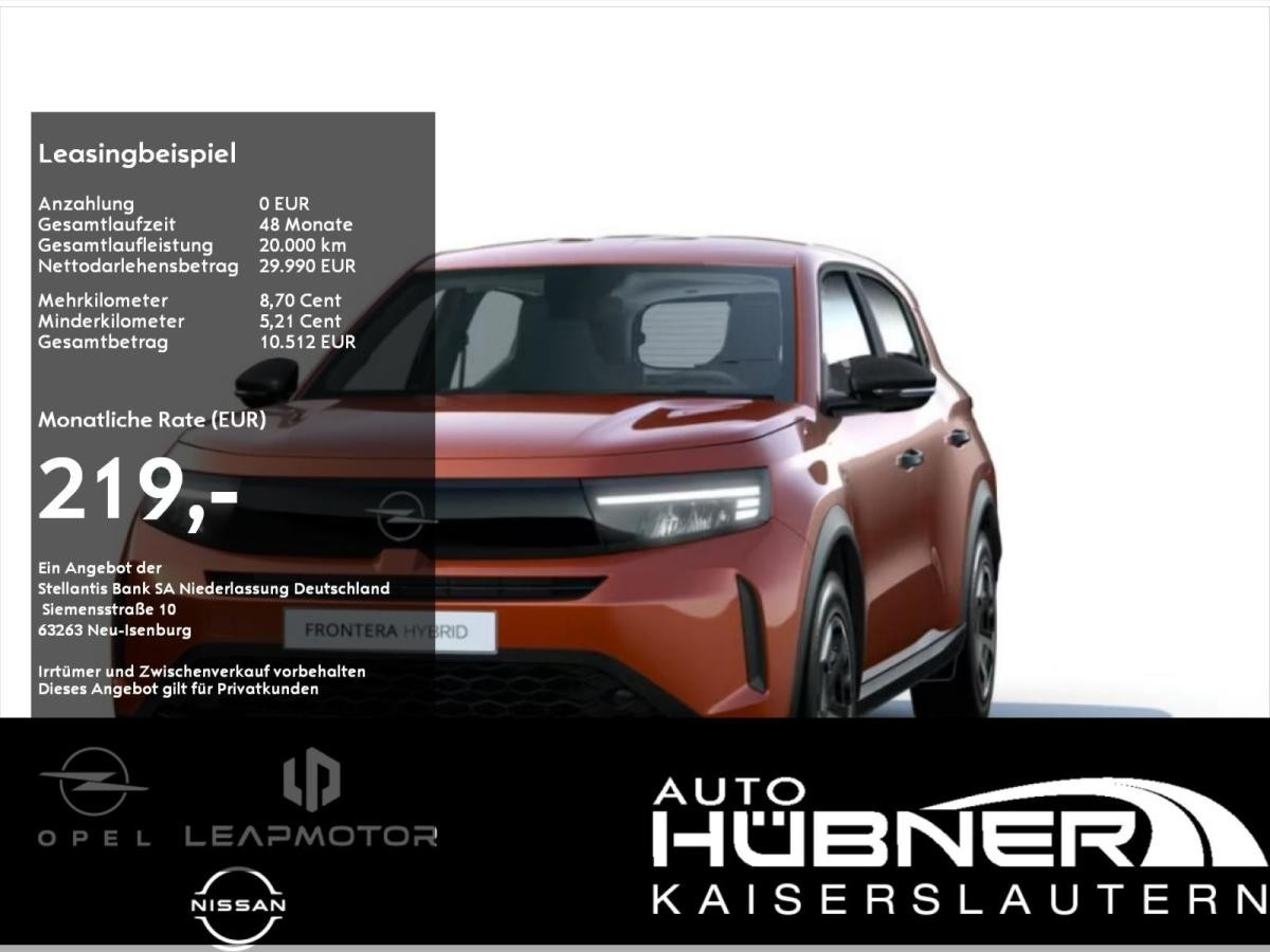 Opel Frontera Electric Edition |inkl. Tech-Paket|