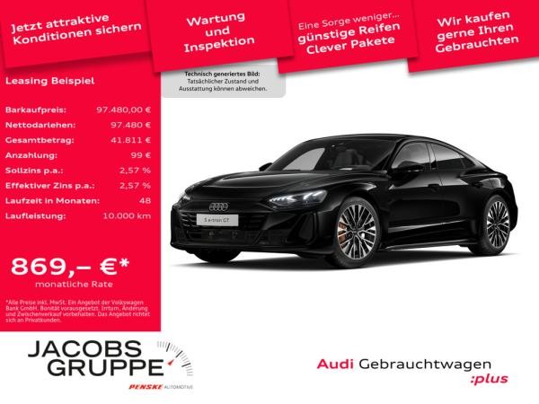 Audi e-tron GT S Black/Facelift/Pano/Laser/HuD/ACC/360°