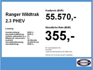 Ford Ranger Wildtrak 2.3 PHEV | ROLLO | CAM | NAV